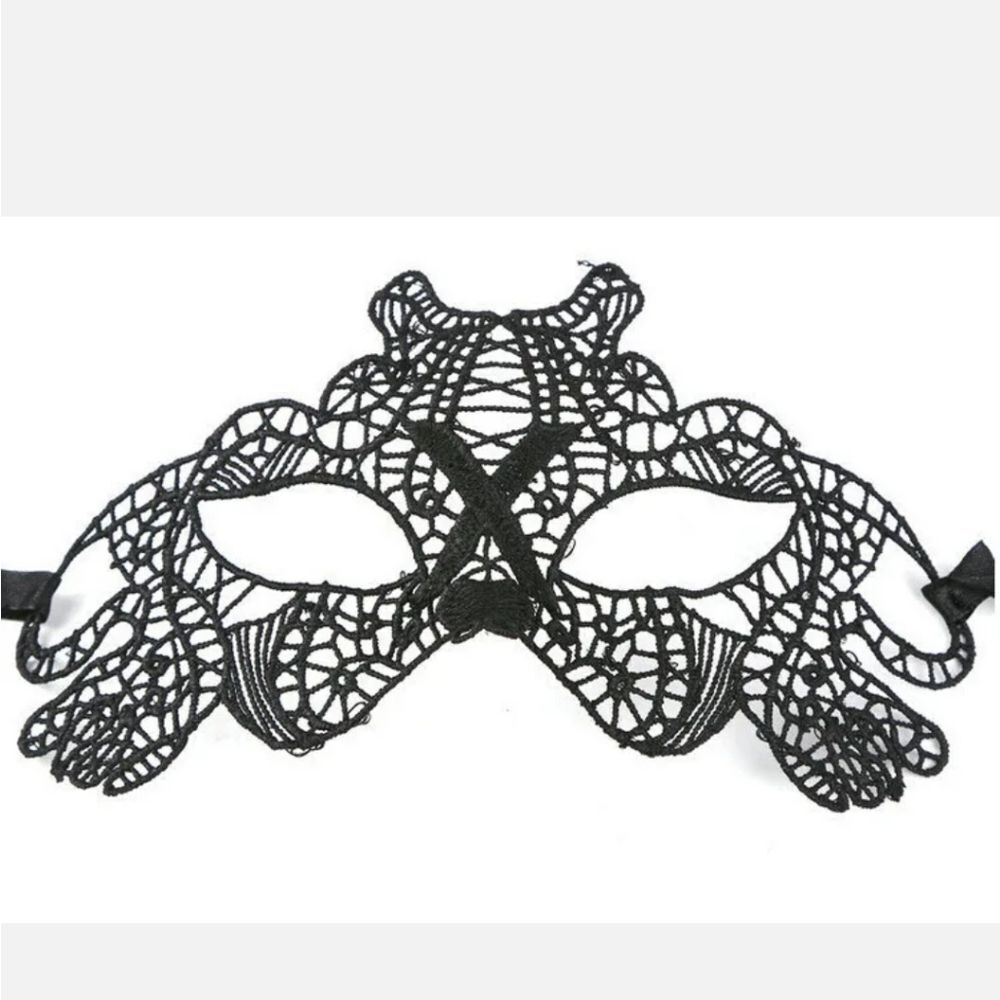 Sexy Women Lady Girl Black Lace Eye Mask for Halloween Masquerade Party US